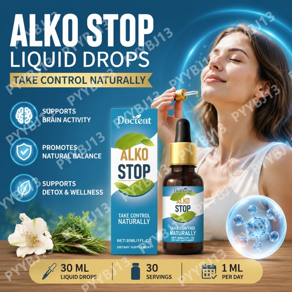 Herbal Wellness Drops - Docteat Multi-Herb Liquid Drops Motherwort Melissa