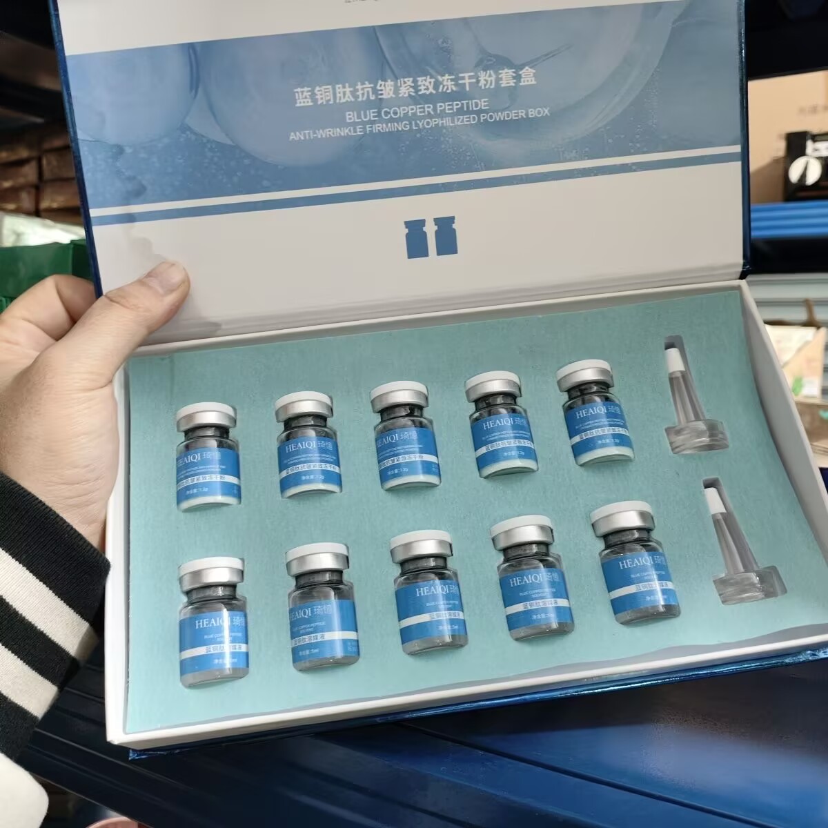 GHK-CU Blue Copper Peptide Lyo - огляд і ціна Licorice Root Sticks