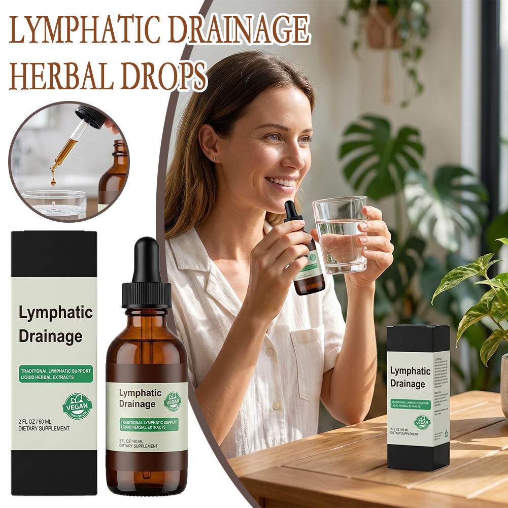 Natural Herbal Lymphatic Drain - огляд і ціна Herbal Wellness Drops