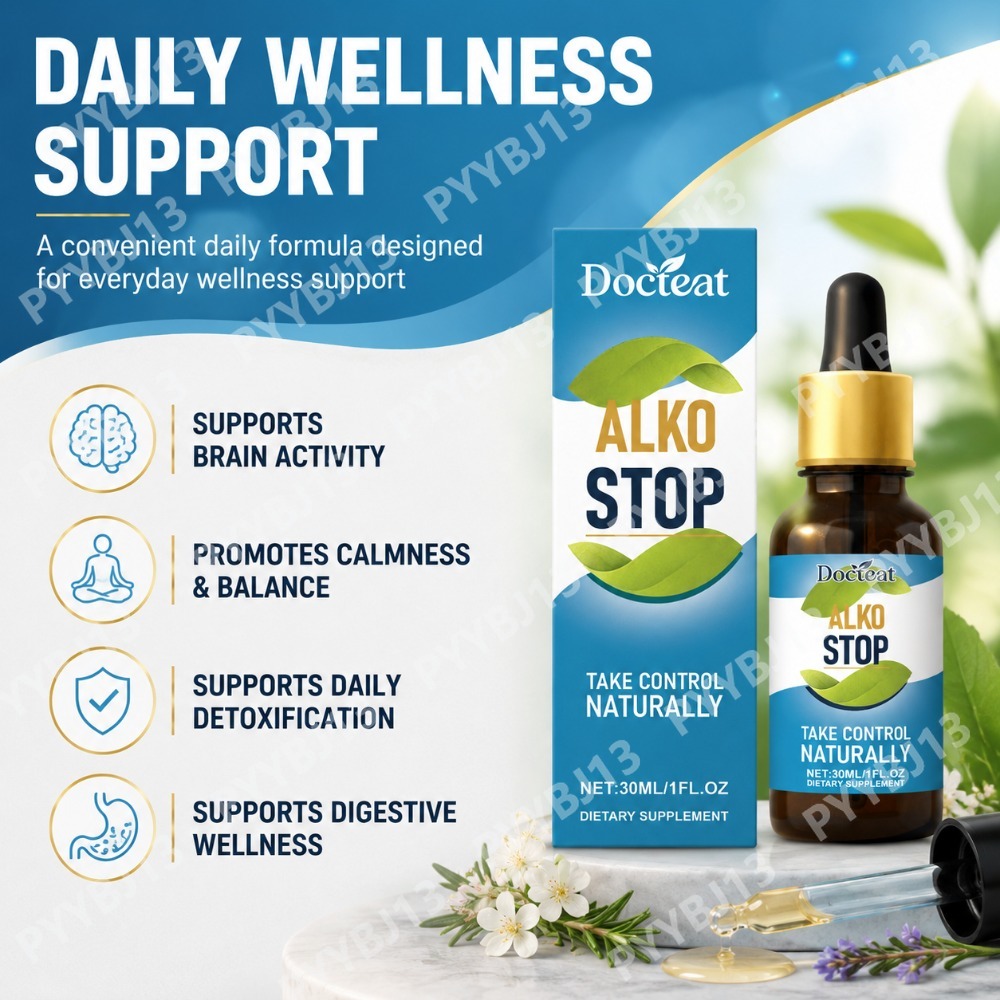 Docteat Multi-Herb Liquid Drop - огляд і ціна Herbal Wellness Drops