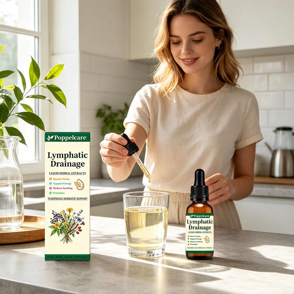 Herbal Lymphatic Drainage Drop - огляд і ціна Herbal Wellness Drops