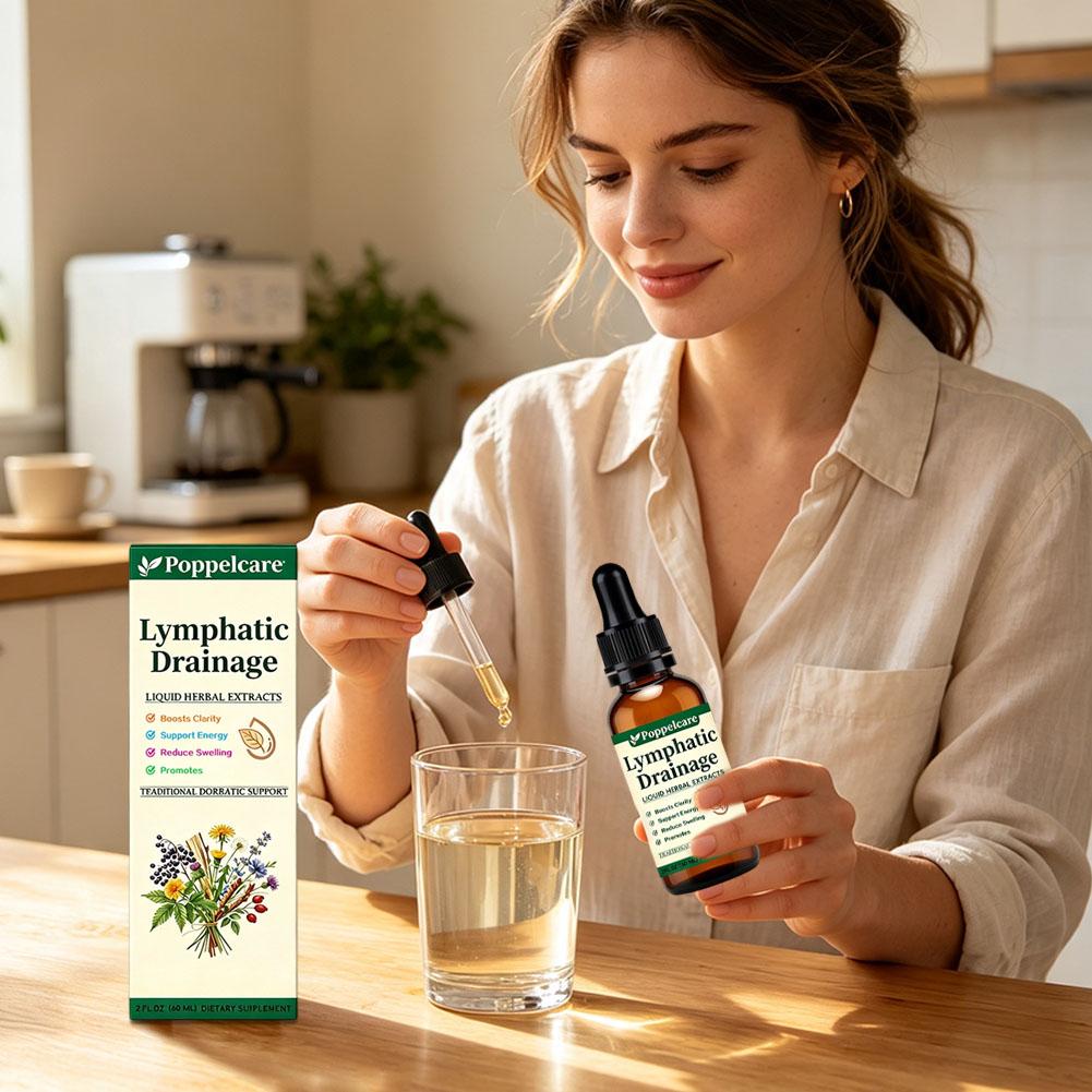 Herbal Lymphatic Drainage Drop - огляд і ціна Herbal Wellness Drops