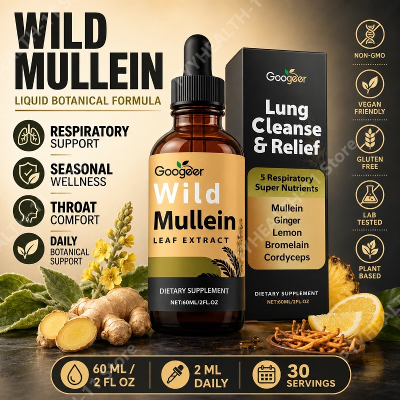 Mullein Liquid Drops Herbal Bl - огляд і ціна Herbal Wellness Drops