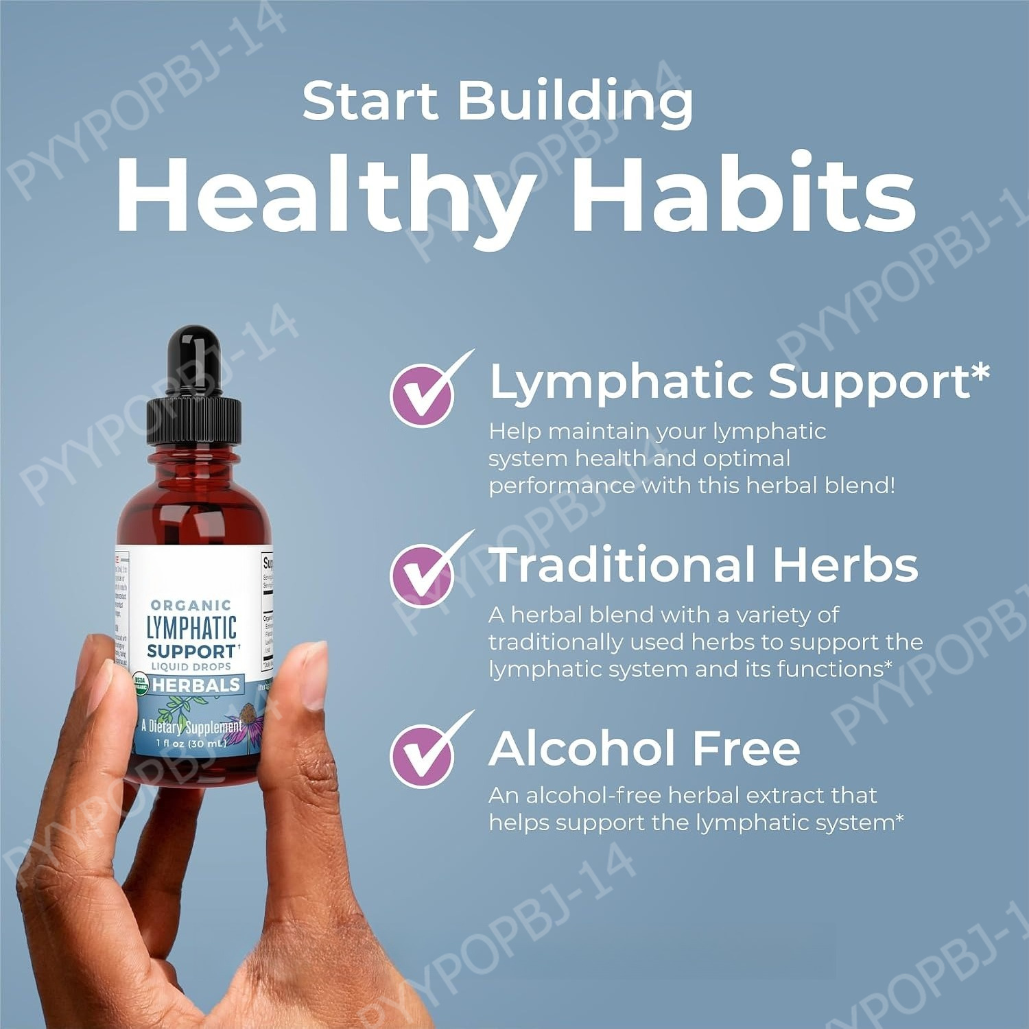 Organic Herbal Liquid Extract  - огляд і ціна Herbal Wellness Drops